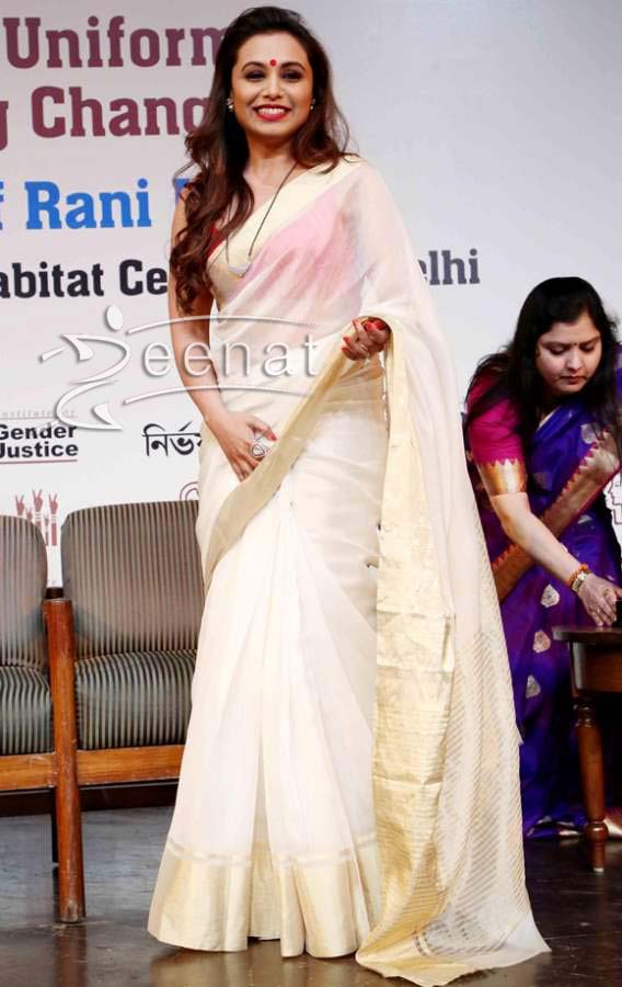 Get-the-look-–-Rani-Mukherjee-white-and-gold-saree