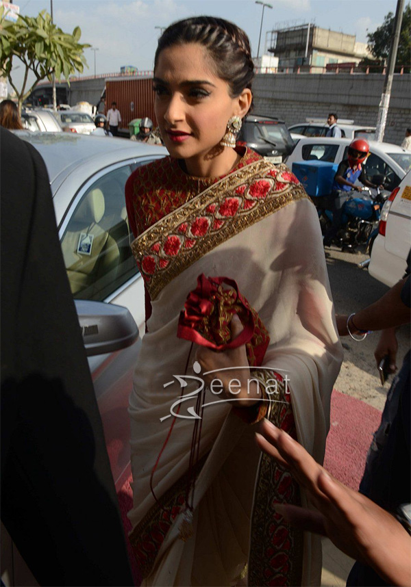 Sonam Kapoor At India Bridal Fashion Week Wedding Store Launch 