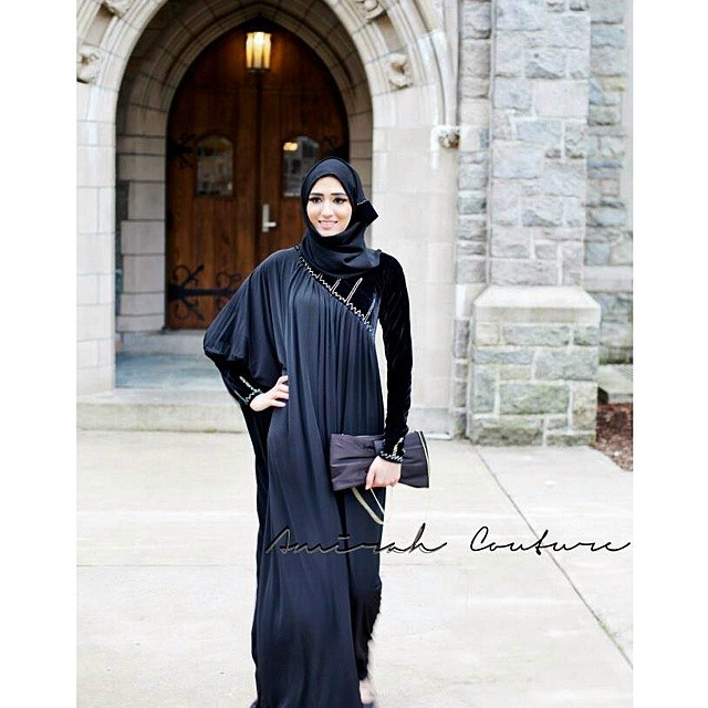 Designer Abaya Hijab Styles