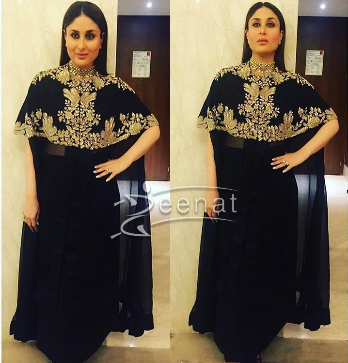 Kareena Kapoor In Anamika Khanna Black Outfit