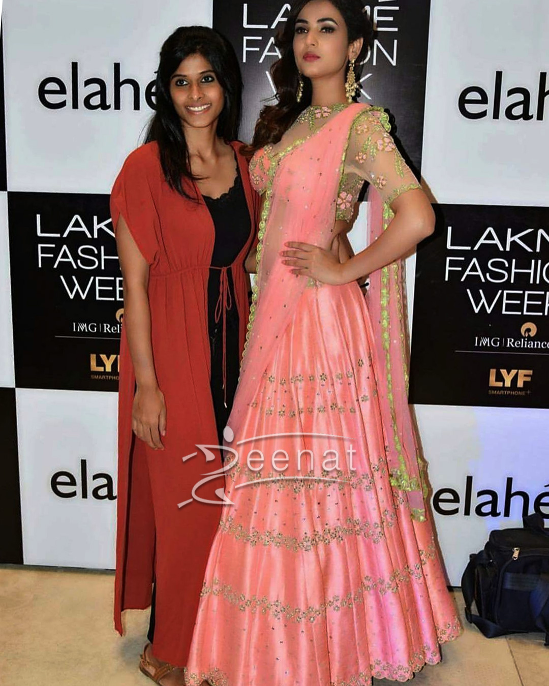 Sonal Chauhan In Divya Reddy at Lakme Fashion Week