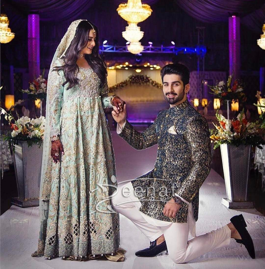 Aiman Muneeb's Engagement Pictures