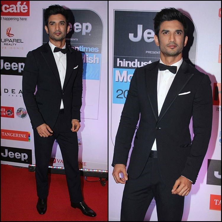 Sushant SIngh Rajpoot at the HT MOST STYLISH AWARDS 2017