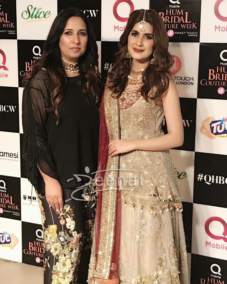 Kubra Khan and Shahzad Sheikh for Asifa Nabeel at #QHBCW17