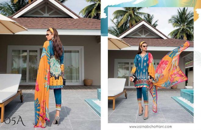 Zainab Chottani's Luxury Lawn/Chikankari 2020 Collection